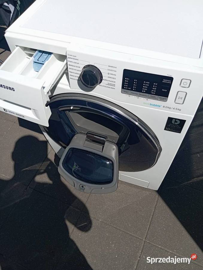 PralkoSuszarka Samsung Eco bubble 85 1400obr Pralki i suszarki