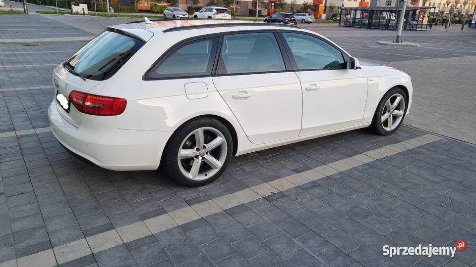 AUDI a4 b8 Lift 20 tdi 180 manual sline mmi3g poduszka powietrzna małopolskie Kraków