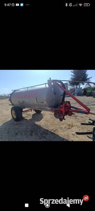 Beczkowóz 3000l wóz asenizacyjny beczka na wodę Chomentówek