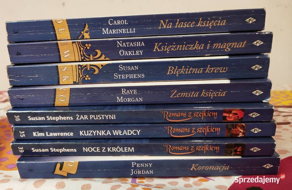 Romanse powieści historyczne miękka Wrocław sprzedam