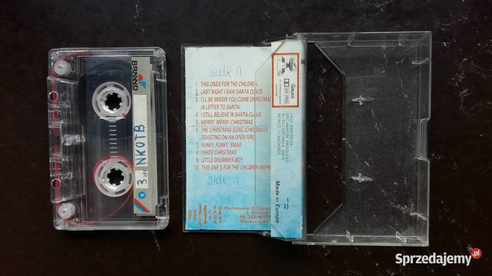 Kaseta magnetofonowa NKOTB Merry merry christmas podlaskie Siemiatycze