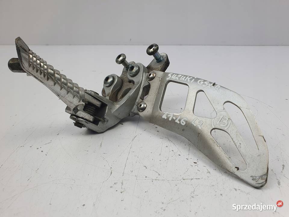 LEWY SET PODNÓŻEK KIEROWCY Suzuki GSXR 600 750 lubelskie Chełm sprzedam