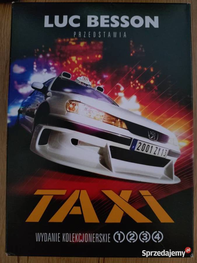 4 Filmy TAXI wyd kolekcjonerskie Warszawa