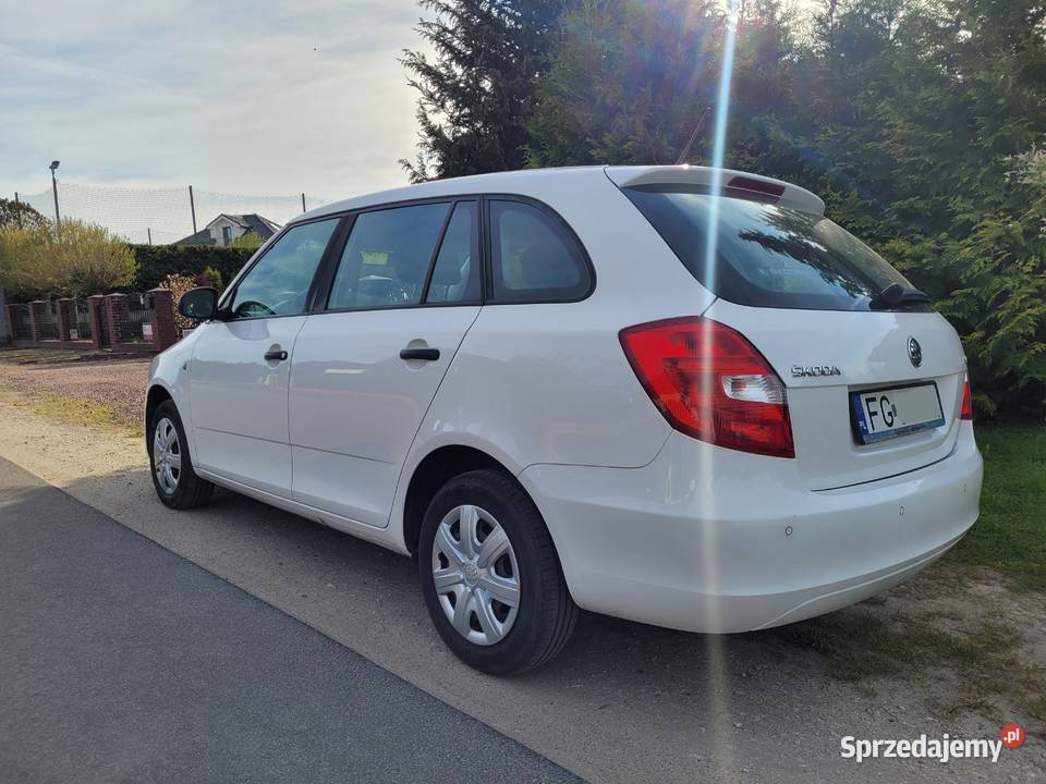 SKODA FABIA II kombi 12 biała benzyna 2012r 100 Gorzów Wielkopolski sprzedam
