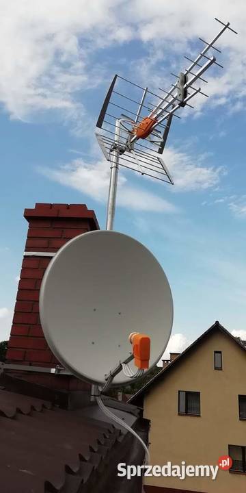 Anteny TV Sat ustawianie montaż Nc Cyfrowy