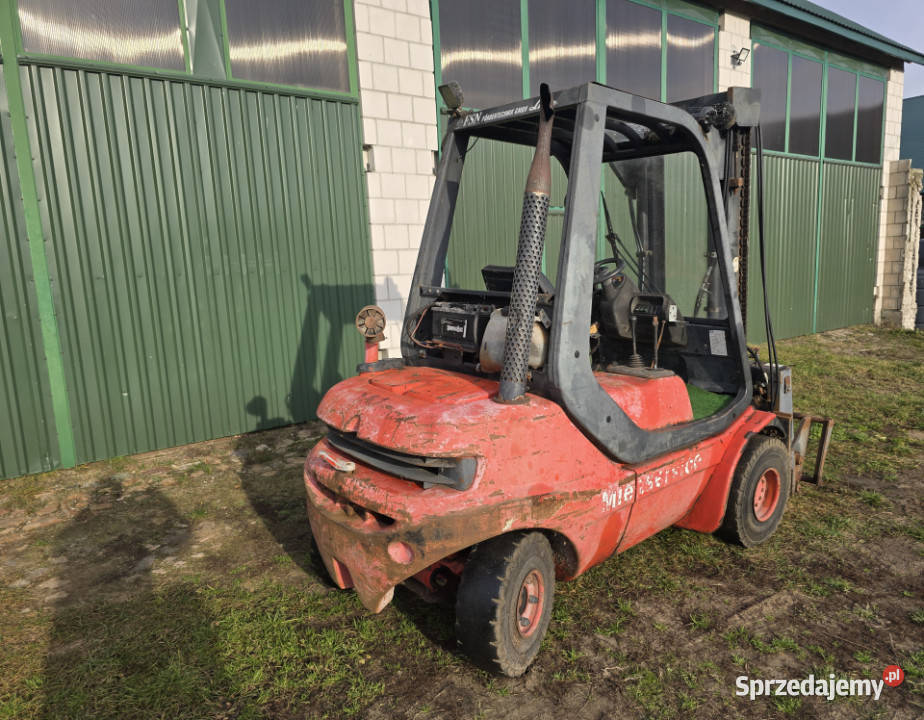 Wózek widłowy LINDE H30 D z EURO ramka 3 t 395 m Linde