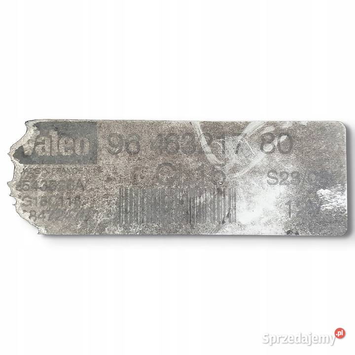 ALTERNATOR Peugeot 308 16 HDI 9646321780 Układ elektryczny silnika lubelskie Chełm