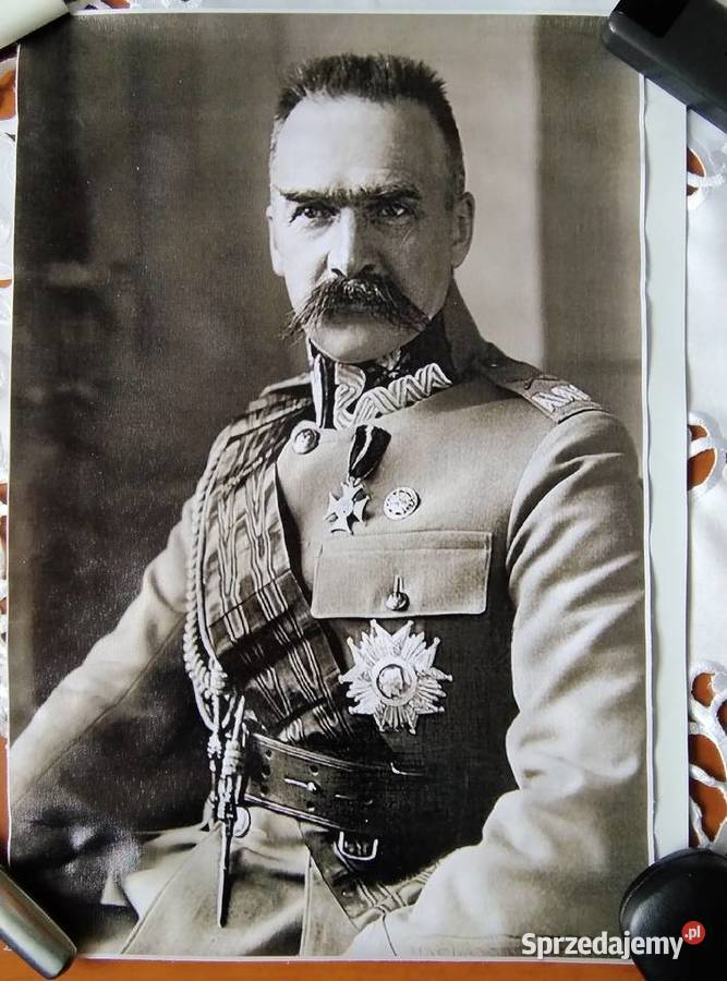 Obraz Józef Piłsudski Obrazki i obrazy sprzedam