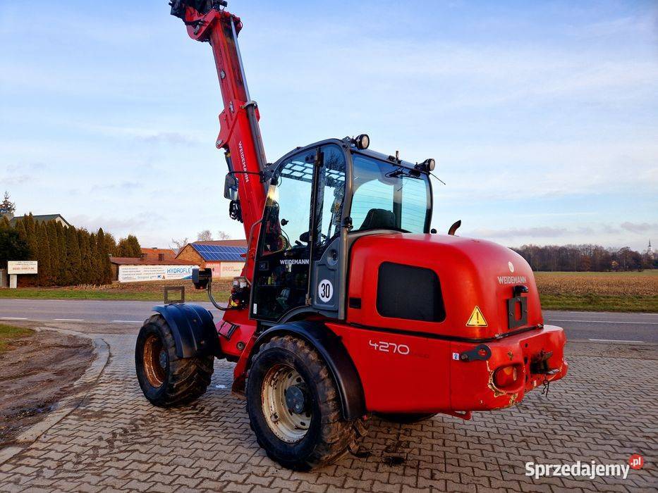 Weidemann 4270 cx 100c przegubowo teleskopowa Dobrzyniewo Duże