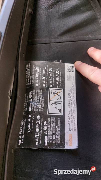 Wózek Stokke Trailz gondola spacerowka parasol Opalenica