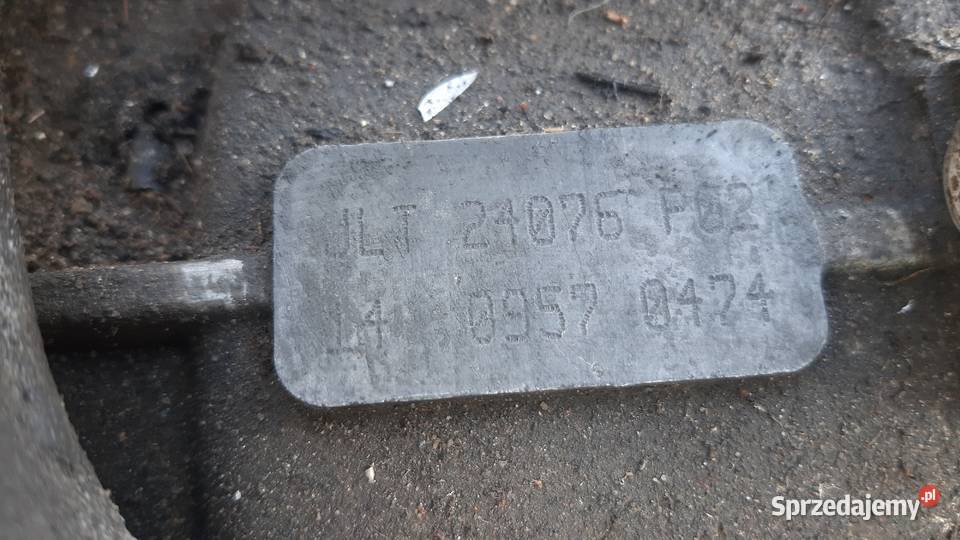 skrzynia biegów JLT volkswagen toutan 20 tdi 6