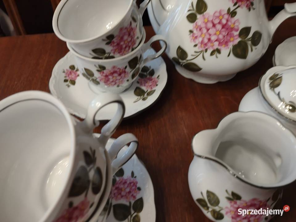Stara Porcelana Serwis Kawowy Herbaciany Gniezno