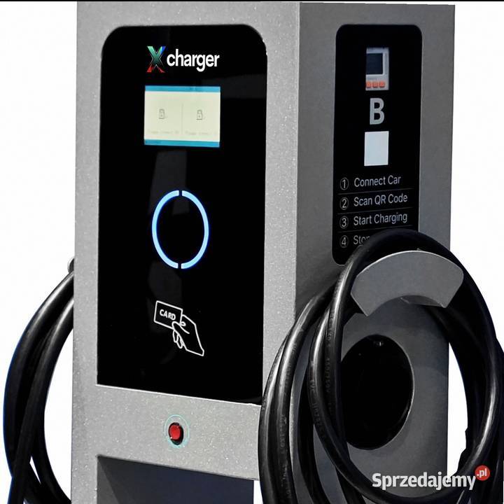 Dwustanowiskowa ładowarka EV 44kW