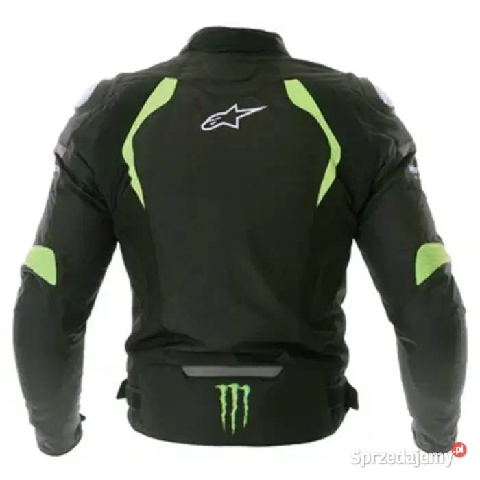 Kurtka motocyklowa Alpinestars Blackfire Monster Zielona Góra