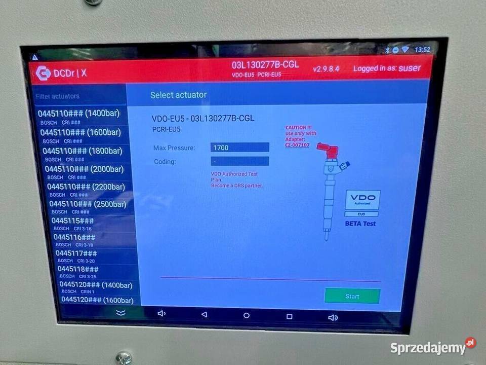6x wtrysk 059130277CC 0445116040 Audi VW 30 TDI Układ paliwowy śląskie Katowice