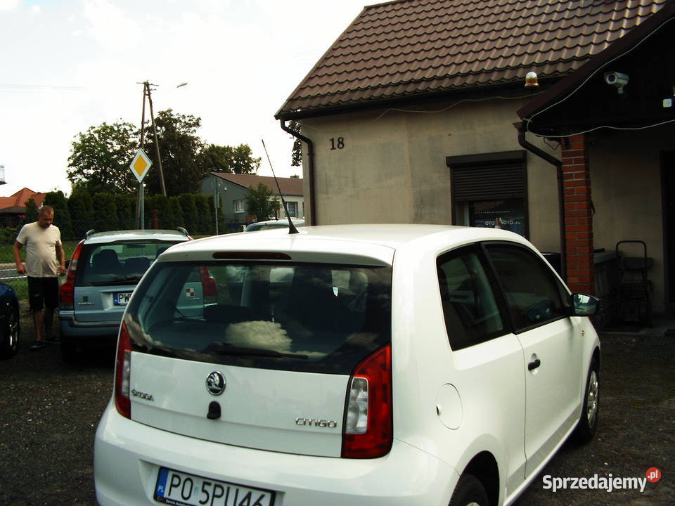 Skoda CITIGO 10 2012 r wielkopolskie