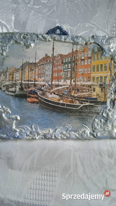 MINIATUROWY OBRAZEK Z HOLENDERSKIM PORTEM Piła