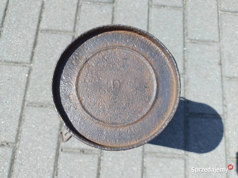 Stara puszka maski gazowej Wehrmacht II Wojna Militaria pomorskie Gdynia