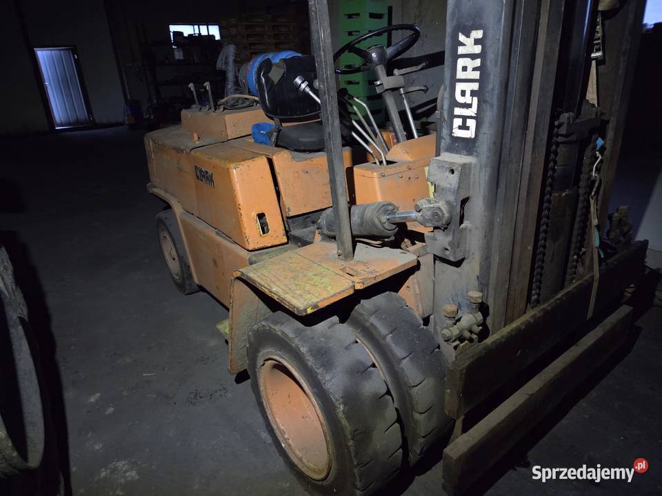 Wózek widłowy CLARK c500 Y80 LPG wielkopolskie