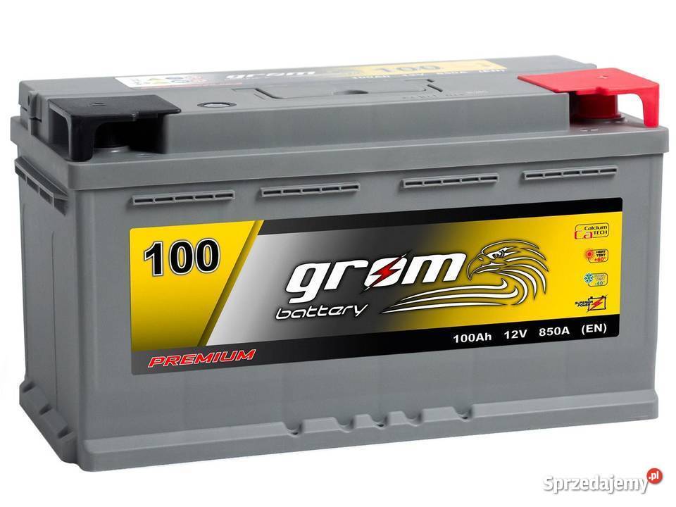 Akumulator GROM Premium 100Ah 900A Bydgoszcz