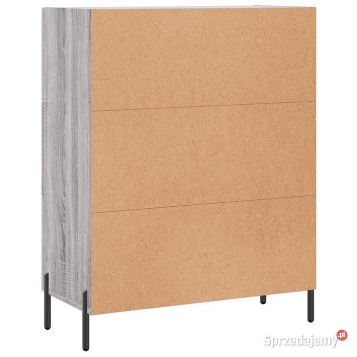Szafka szary dąb sonoma 695x34x90 materiał Pozostałe