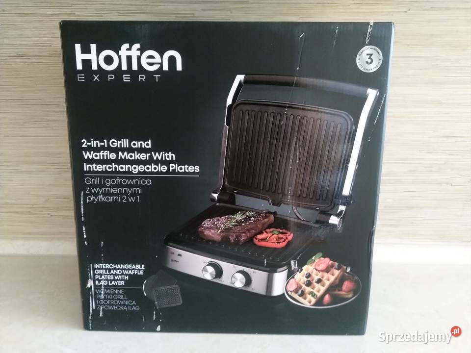 NAJTANIEJ Grill 2 w 1 Gofrownica 2000W z Reg śląskie