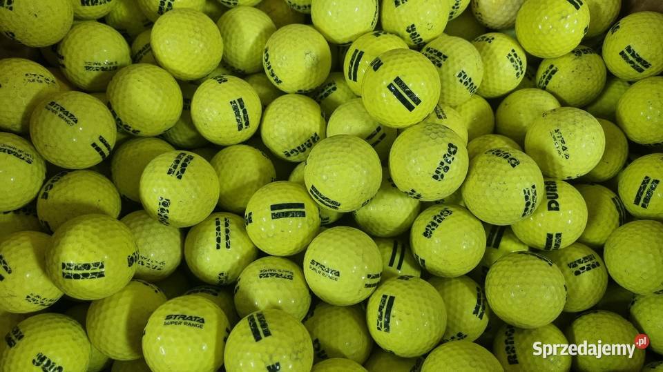 Piłki golfowe range katB żółte 100 Kępno