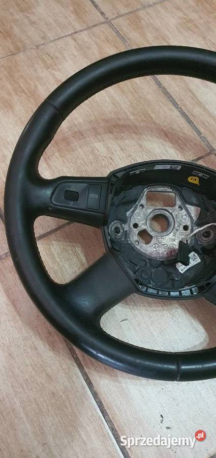 Audi A6 C6 kierownica Skóra czarna stan osobowe Kierownice Zduńska Wola