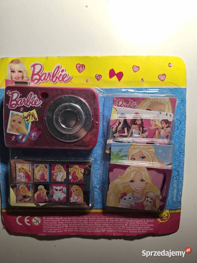 ryginalny zestaw Barbie marki Mattel łączący Warszawa
