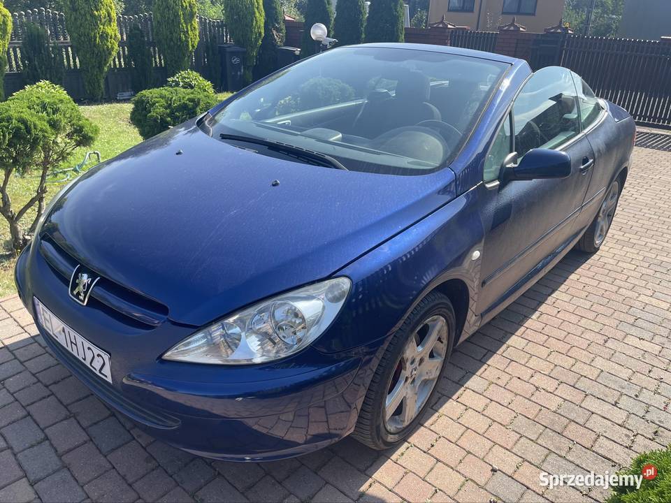 Peugeot 307 cc cabrio 16 LPG Butla ważna 10 lat manualna 307 CC Częstochowa sprzedam