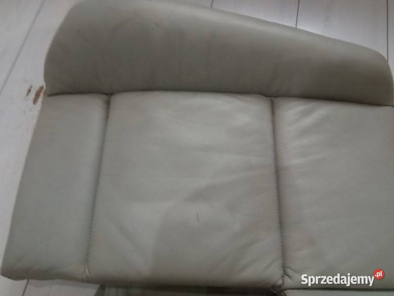 BMW E36 CABRIO KANAPA TYLNA SKÓRA NA ZAGŁÓWKI Chorzów