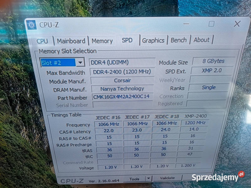 Corsair Vengeance LPX 16GB 2x8GB DDR4 2400MHz sprzedam