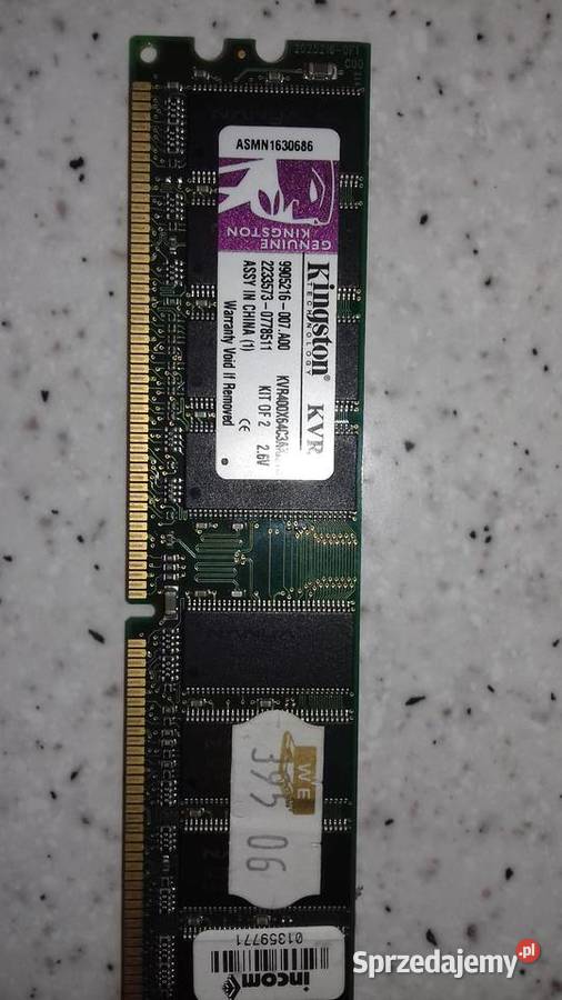 Pamięć RAM DDR 400 MHz Częstochowa