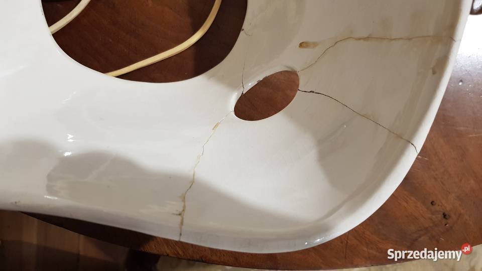 Lampa rogata Włocławek sygnowana Orneta