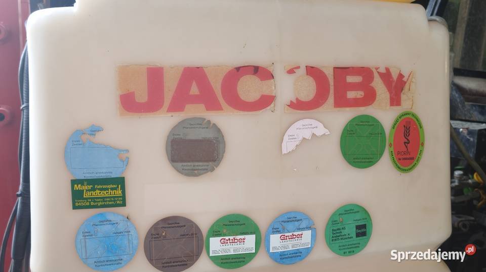 Opryskiwacz Jacoby 1000l 15m nieuszkodzony Pilaszkowice Pierwsze sprzedam
