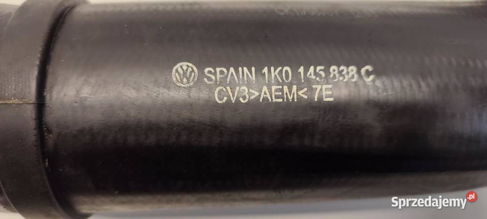 AUDI A3 8P RURA INTERCOOLERA 1K0145838C sprzedam