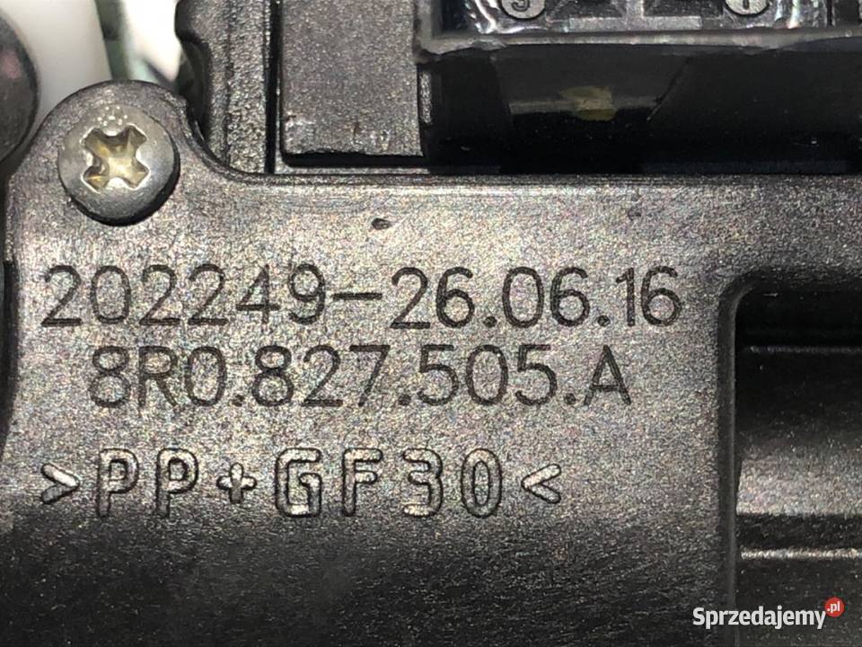 ZAMEK KLAPY TYŁ AUDI Q5 8R SUV 8R0827505A 0817