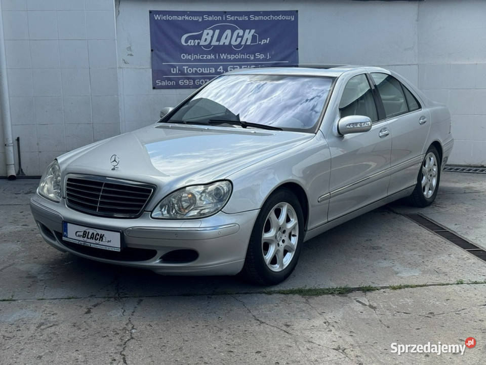 Mercedes S 500 LPG W220 19982005 benzyna+LPG Konin