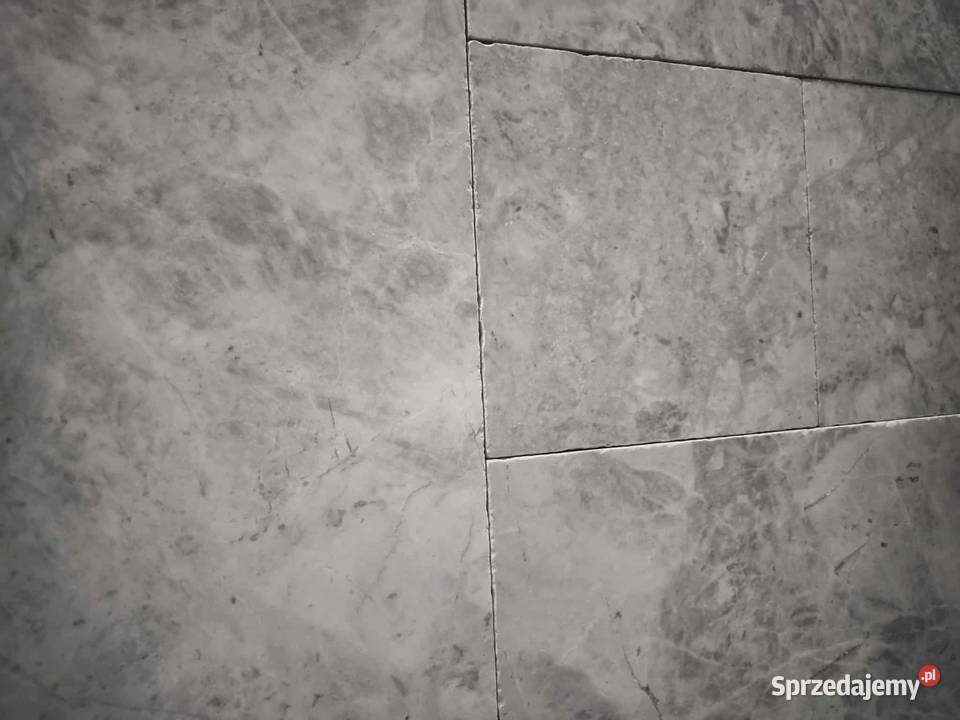 Płytki Marmurowe Royal White bębnowane komplet Gdynia