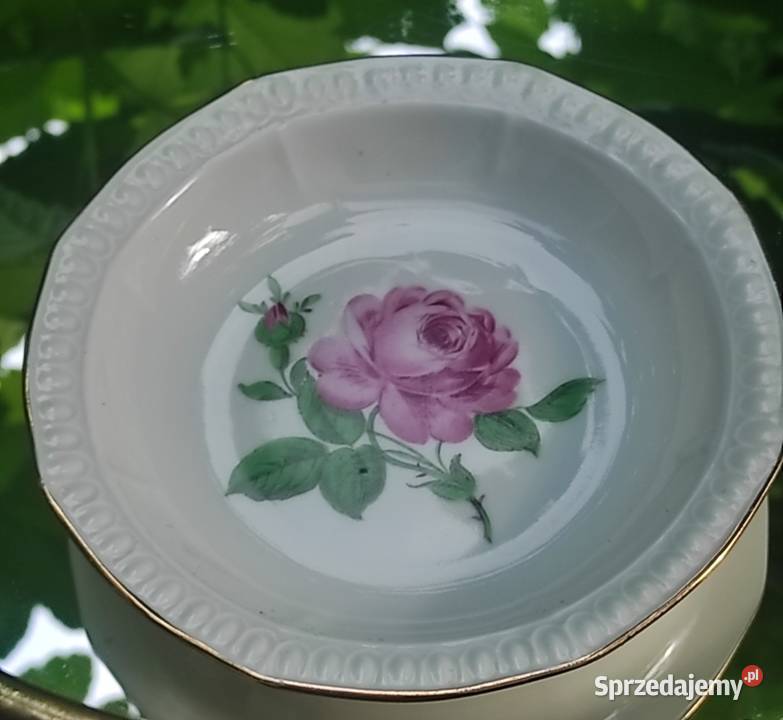 Porcelana zdobiona motywem róż Pabianice