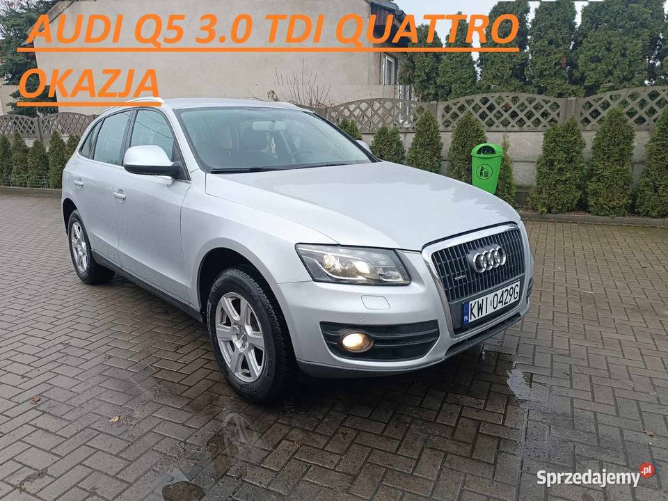 Q5 QUATTRO CHIP AUTOMAT 30 TDI OKAZJA Ostrów Wielkopolski