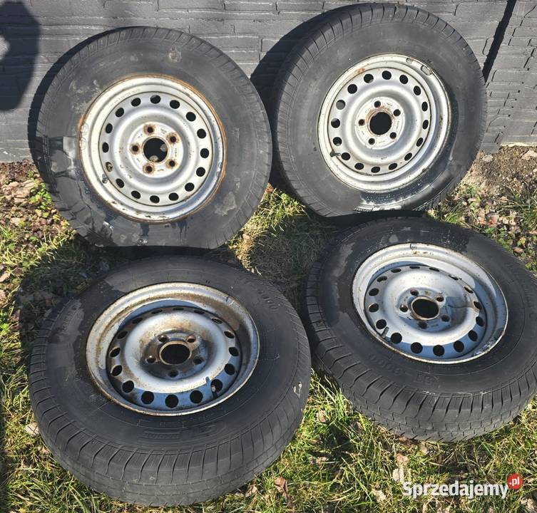 Koła do przyczepki 14 4x100 z oponami Gt Radial Radom
