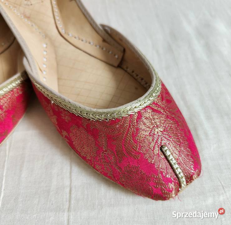 Indyjskie buty baleriny khussa 39 orient boho inna zachodniopomorskie Szczecin