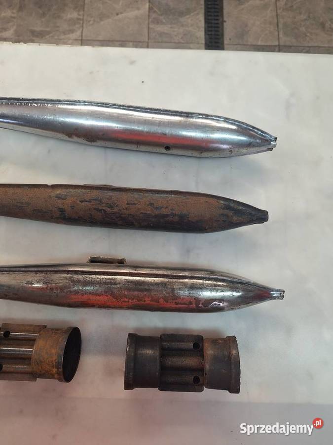 Tłumik kolanko wydech komar romet motorynka ogar Strzyżów