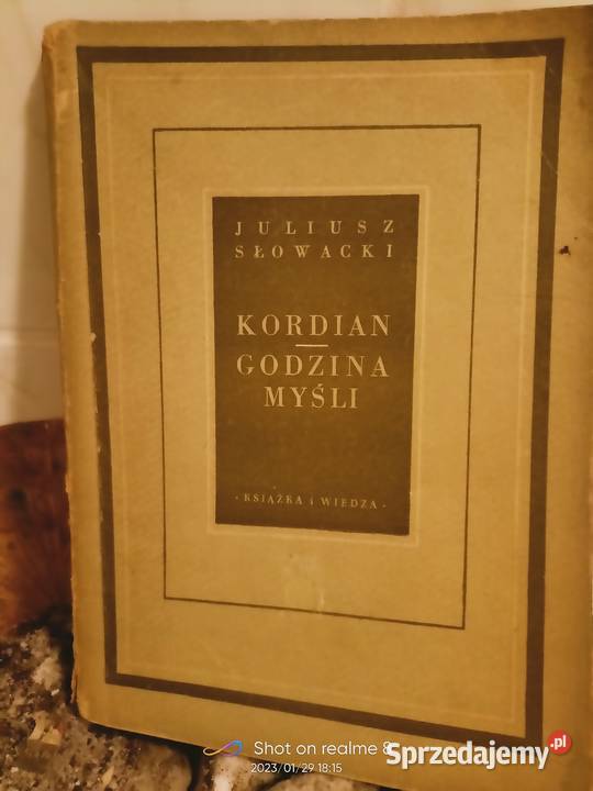 Kordian Godzina myśli Słowackiego książki literatura piękna - proza polska Warszawa sprzedam
