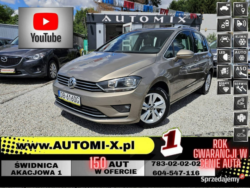 Volkswagen Golf Sportsvan HIT nowy Sam 1598cm3 Świdnica sprzedam