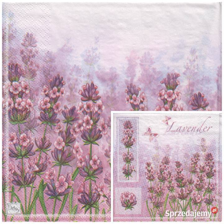 Dekupaż decoupage serwetki kwiaty łąz Skarżysko-Kamienna sprzedam