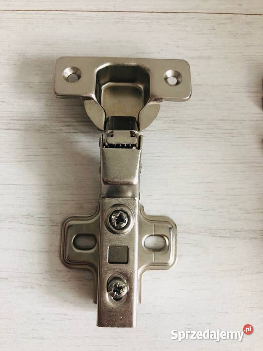 NOWY zawias meblowy hydrauliczny wygięty 8 mm do Łódź