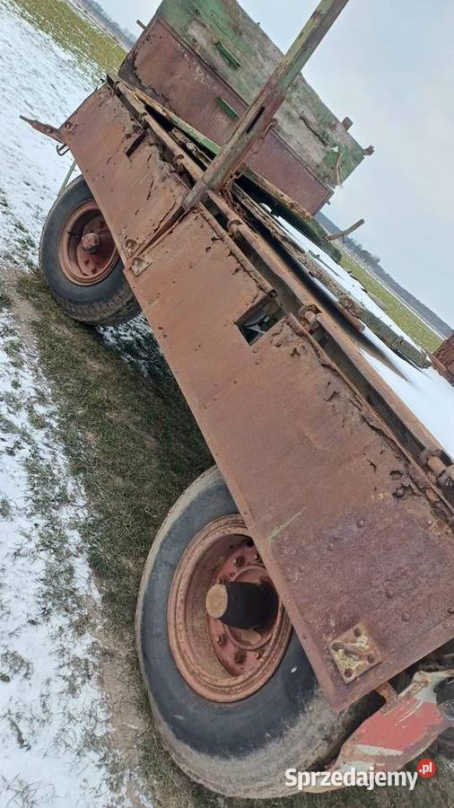 Przyczepa rolnicza krone nieuszkodzony