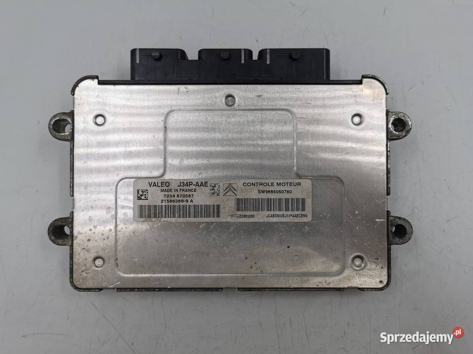 Sterownik Silnika Peugeot 206 14 8v SW9665050780 osobowe Wyszków sprzedam